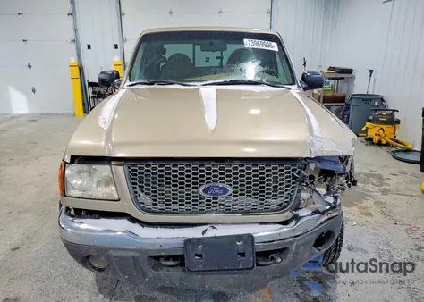 2001 Ford Ranger Super Cab from USA, damaged, VIN 1FTZR15E71PB76902